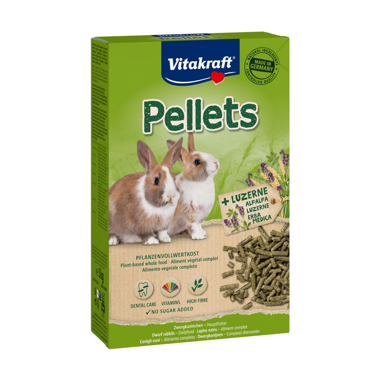 Корм для кроликів Vitakraft Pellets, 1 кг