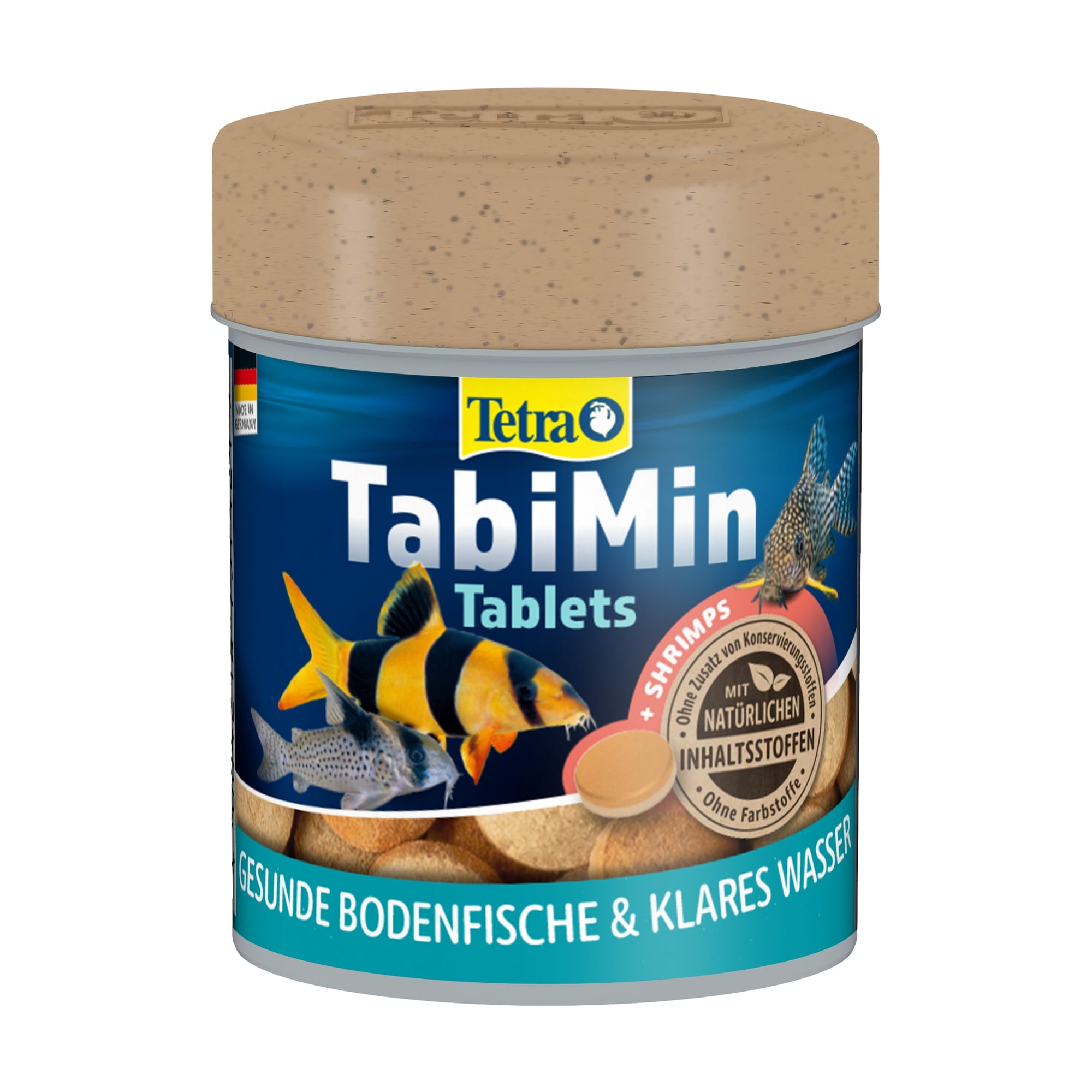 Сухий корм для донних акваріумних рибок Tetra TabiMin в таблетках, 120 шт, 36 г